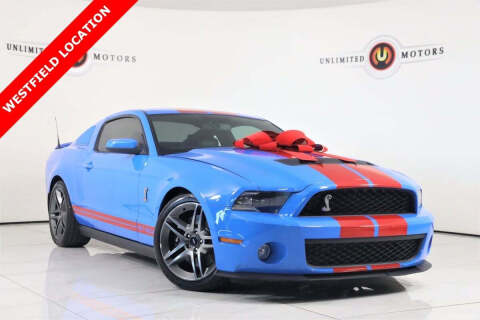 2010 Ford Shelby GT500 for sale at INDY'S UNLIMITED MOTORS - UNLIMITED MOTORS in Westfield IN