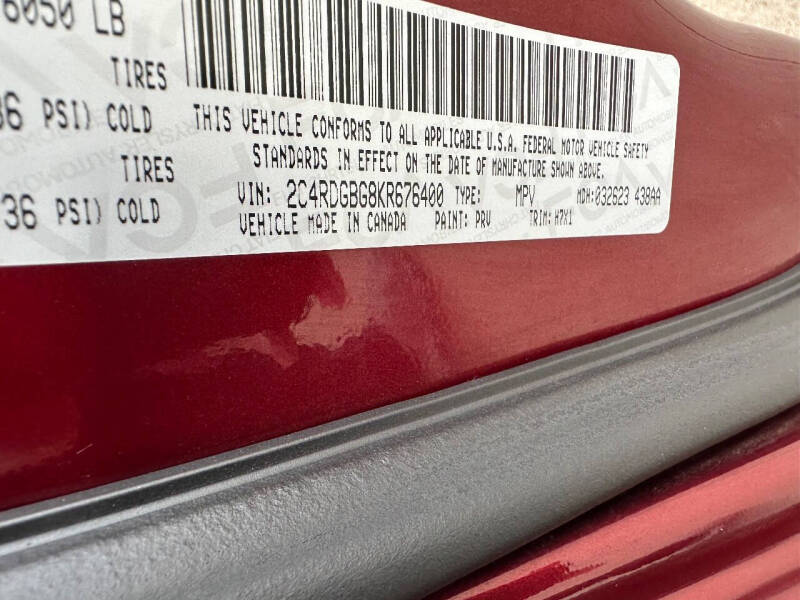 2019 Dodge Grand Caravan SE