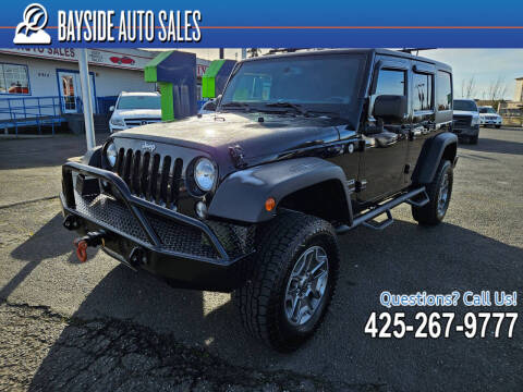 2014 Jeep Wrangler Unlimited for sale at BAYSIDE AUTO SALES in Everett WA