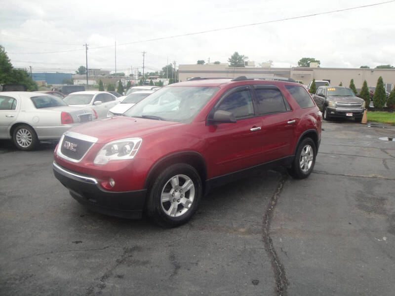 2012 GMC Acadia SLE