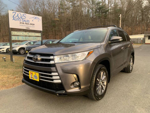 2017 Toyota Highlander for sale at WS Auto Sales in Castleton On Hudson NY