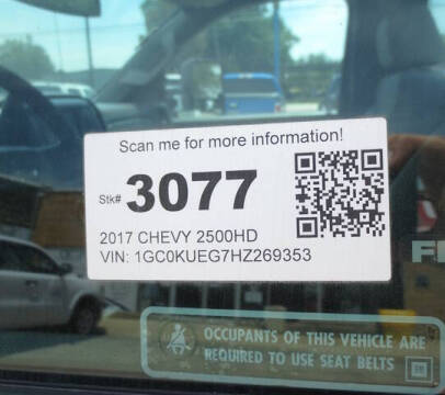 2017 Chevrolet Silverado 2500HD Work Truck