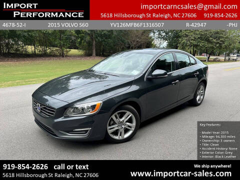 2015 Volvo S60 T5 Drive-E Premier