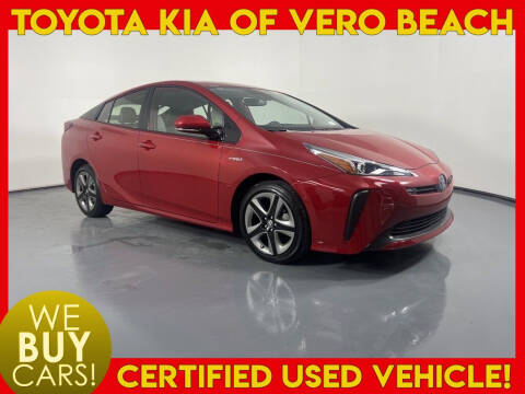 2020 Toyota Prius for sale at PHIL SMITH AUTOMOTIVE GROUP - Toyota Kia of Vero Beach in Vero Beach FL