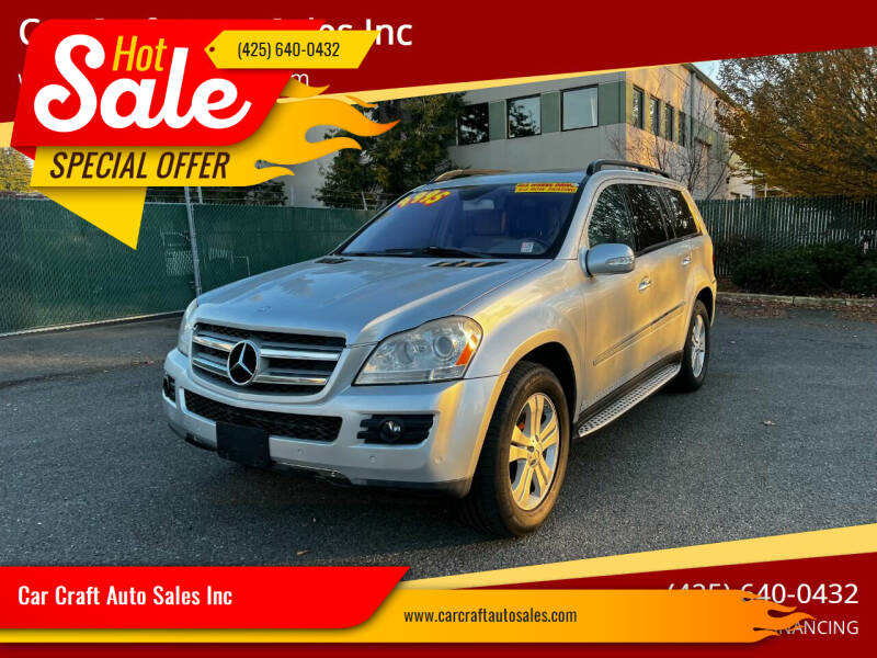 2007 Mercedes-Benz GL-Class for sale at Car Craft Auto Sales Inc in Lynnwood WA