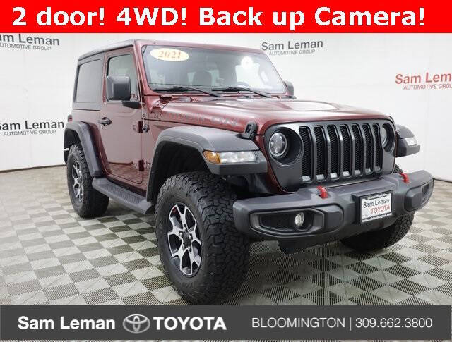 2021 Jeep Wrangler for sale at Sam Leman Toyota Bloomington in Bloomington IL