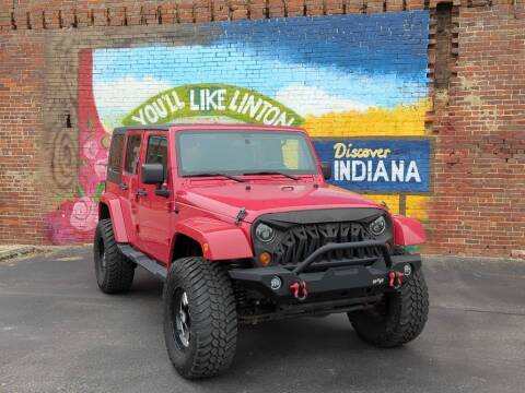 2010 Jeep Wrangler Unlimited for sale at Bob Walters Linton Motors in Linton IN
