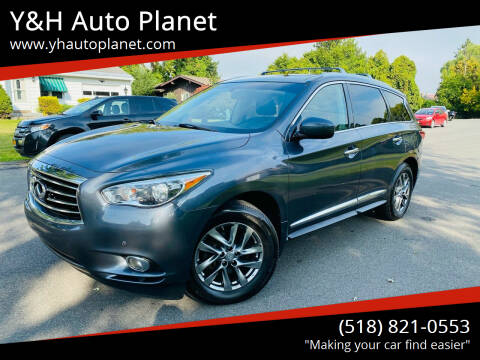 2013 Infiniti JX35 for sale at Y&H Auto Planet in Rensselaer NY