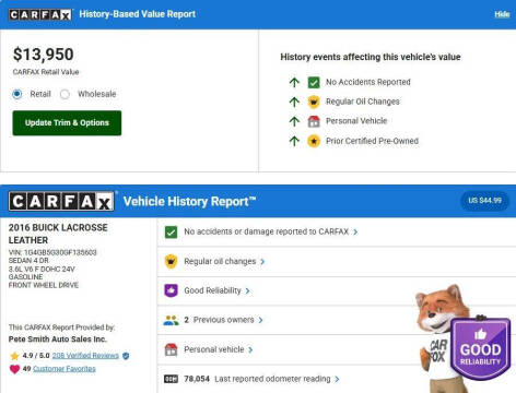 2016 Buick LaCrosse Leather
