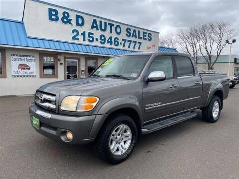 2004 Toyota Tundra for sale at B & D Auto Sales Inc. in Fairless Hills PA