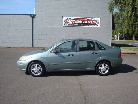 2004 Ford Focus for sale at Motion Autos in Longview WA