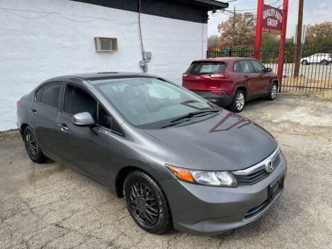 2012 Honda Civic for sale at Quality Auto Group in San Antonio TX