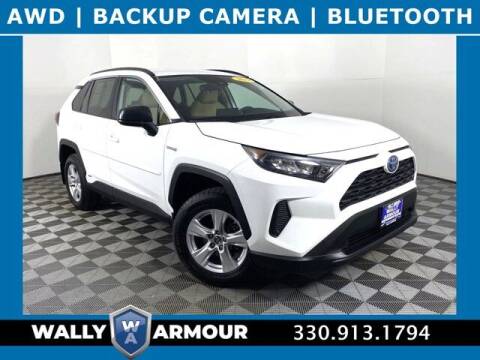2019 Toyota RAV4 Hybrid for sale at Wally Armour Chrysler Dodge Jeep Ram in Alliance OH