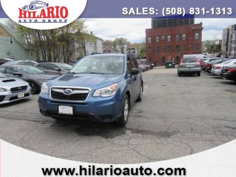 2015 Subaru Forester for sale at Hilario's Auto Sales in Worcester MA