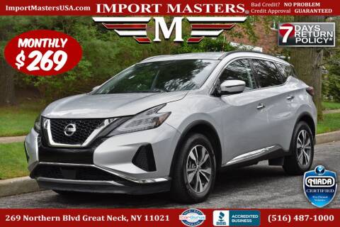 2019 Nissan Murano for sale at Import Masters in Great Neck NY