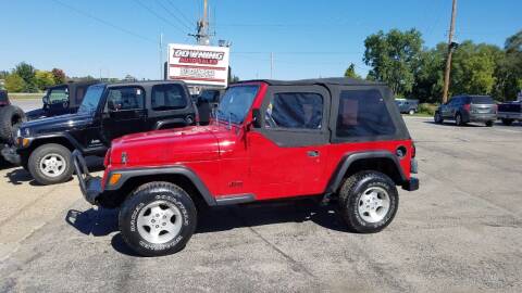 1999 Jeep Wrangler for sale at Downing Auto Sales in Des Moines IA