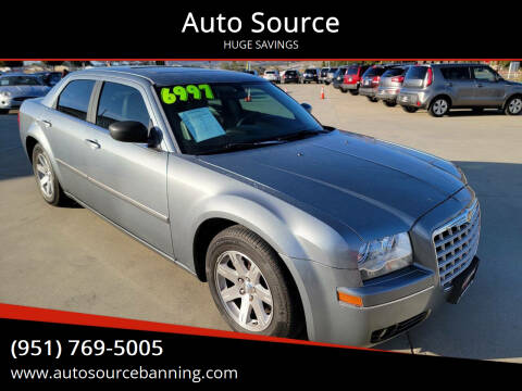 2006 Chrysler 300 for sale at Auto Source in Banning CA