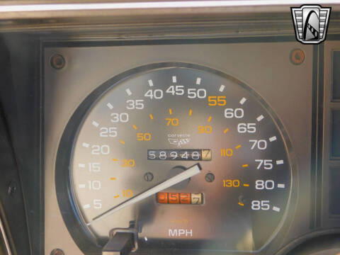 1982 Chevrolet Corvette Collector Edition