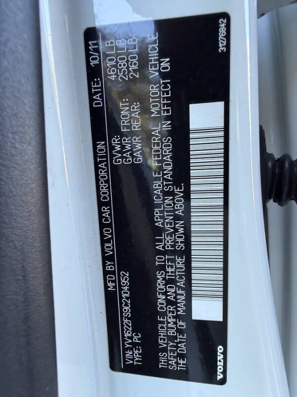 2012 Volvo S60 T5