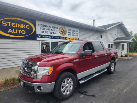 2013 Ford F-150 for sale at STEINKE AUTO INC. in Clintonville WI