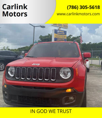 2016 Jeep Renegade for sale at Carlink Motors in Miami FL
