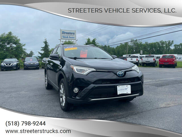 2016 Toyota RAV4 Hybrid for sale at Streeters Vehicle Sales in Plattsburgh, NY