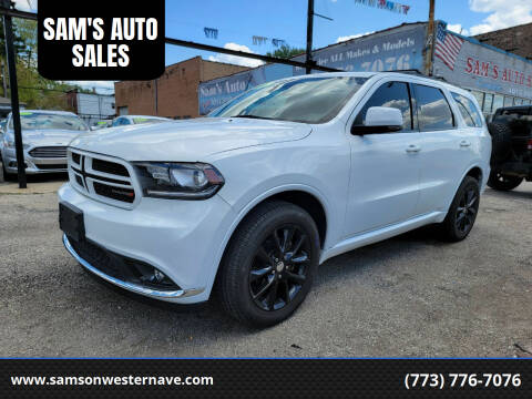 2017 Dodge Durango for sale at SAM'S AUTO SALES in Chicago IL