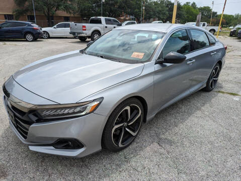2021 Honda Accord for sale at RICKY'S AUTOPLEX in San Antonio TX
