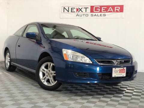 2007 Honda Accord for sale at Next Gear Auto Sales in Westfield IN