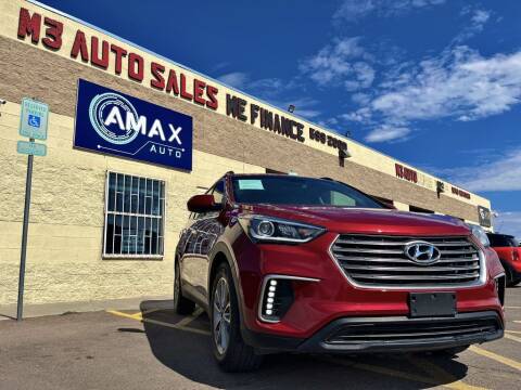 2018 Hyundai Santa Fe for sale at M 3 AUTO SALES in El Paso TX