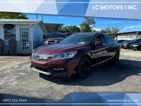 2016 Honda Accord for sale at LC Motors 1 Inc. in Orlando FL