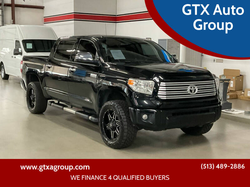 2016 Toyota Tundra for sale at GTX Auto Group in West Chester OH