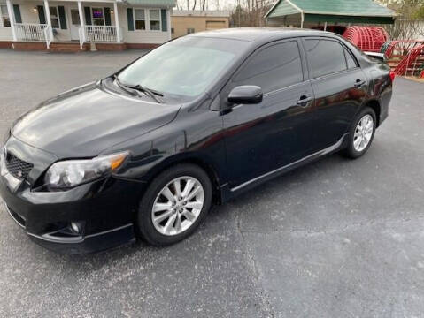 2009 Toyota Corolla for sale at CRS Auto & Trailer Sales Inc in Clay City KY