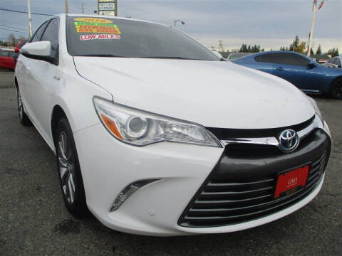 2016 Toyota Camry Hybrid for sale at GMA Of Everett in Everett WA