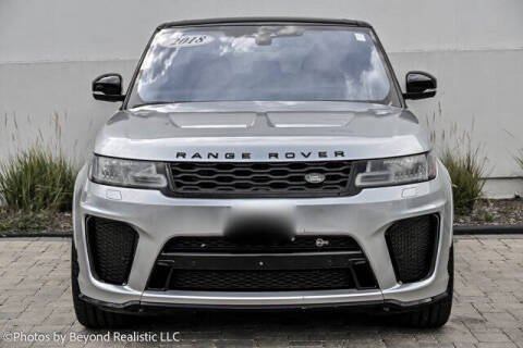 2018 Land Rover Range Rover Sport SVR