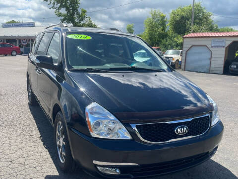 2014 Kia Sedona for sale at HACKETT & SONS LLC in Nelson PA