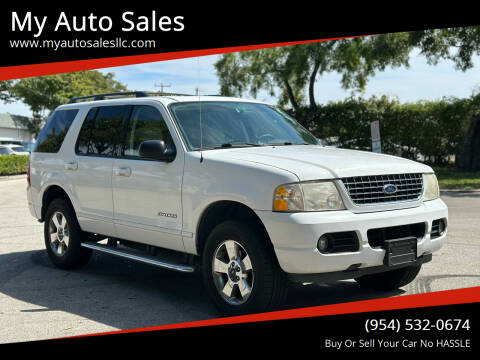 2004 Ford Explorer for sale at My Auto Sales in Margate FL