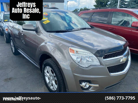 2010 Chevrolet Equinox for sale at Jeffreys Auto Resale, Inc in Clinton Township MI