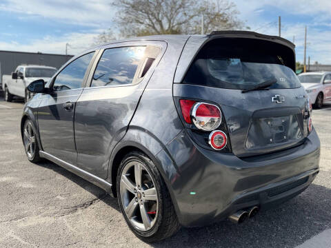 2013 Chevrolet Sonic RS Manual