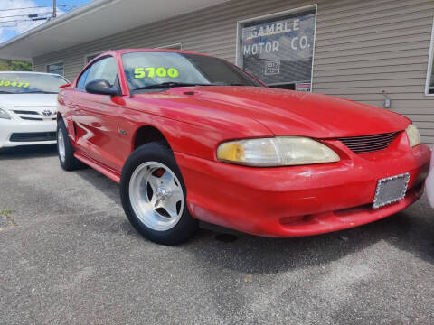 1996 Ford Mustang for sale at Gamble Motor Co in La Follette TN