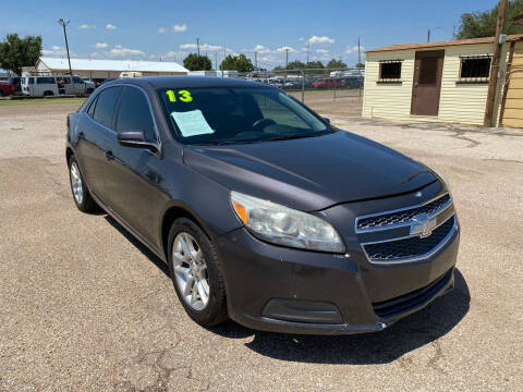 2013 Chevrolet Malibu for sale at Rauls Auto Sales in Amarillo TX