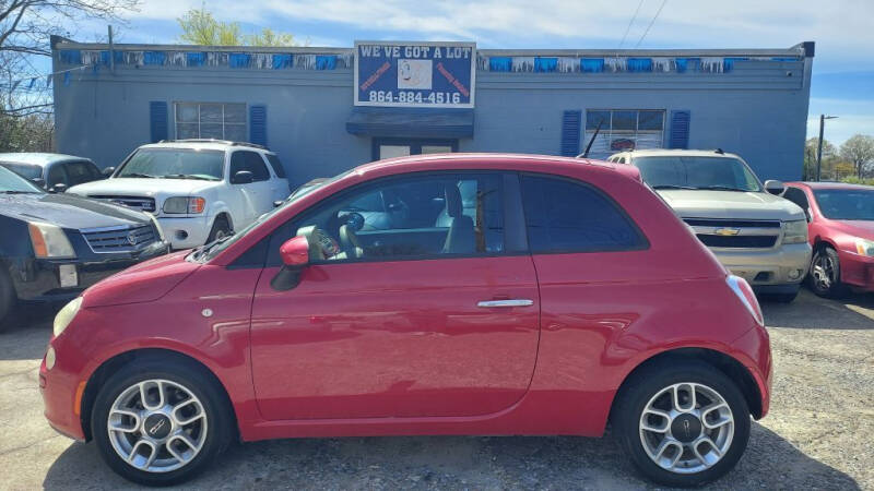 2012 FIAT 500 for sale at We've Got A lot in Gaffney SC