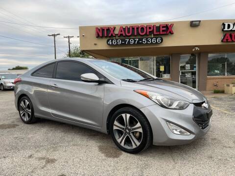 2013 Hyundai Elantra Coupe for sale at NTX Autoplex in Garland TX