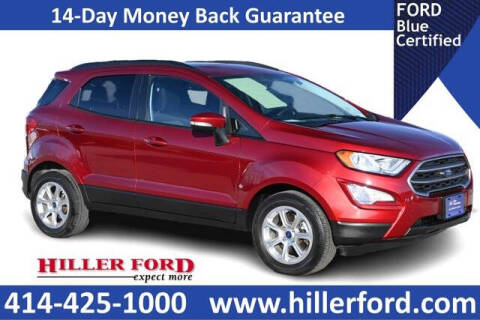 2018 Ford EcoSport for sale at HILLER FORD INC in Franklin WI