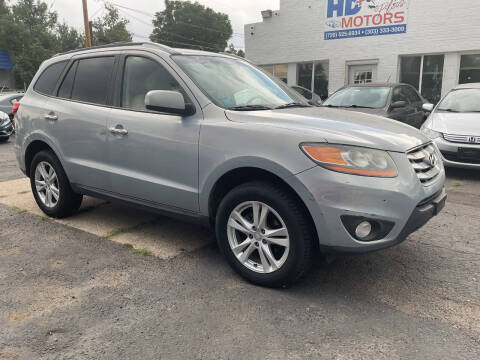 2010 Hyundai Santa Fe for sale at HD Plus Motors in Denver CO