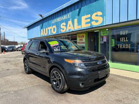 2013 Ford Explorer for sale at Affordable Auto Sales of Michigan in Pontiac MI