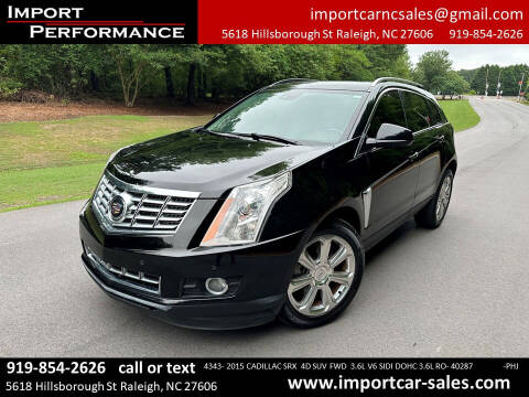 2015 Cadillac SRX for sale at Import Performance Sales in Raleigh NC