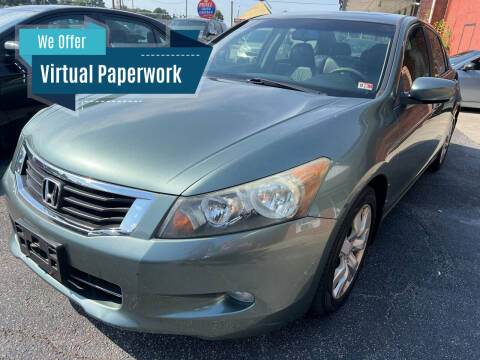 2008 Honda Accord for sale at Aiden Motor Company in Portsmouth VA
