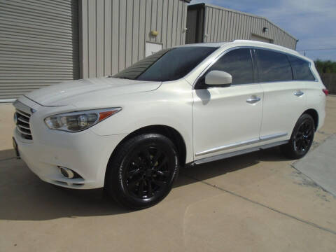 2013 Infiniti JX35 for sale at TEXAS HOBBY AUTO SALES in Houston TX