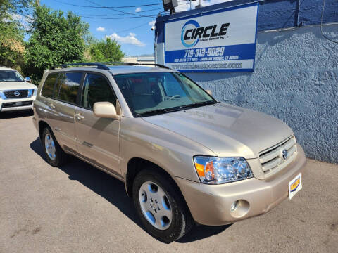 2007 Toyota Highlander for sale at Circle Auto Center Inc. in Colorado Springs CO